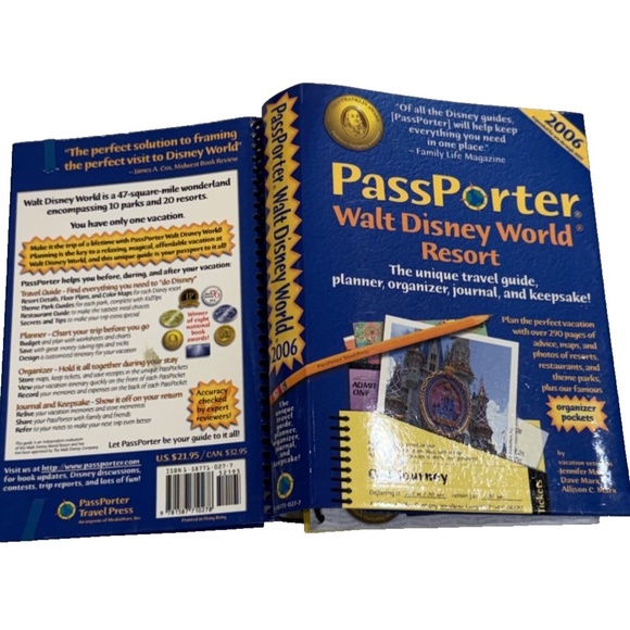 PassPorter 2006 Walt Disney World Resort Travel Guide/Planner - Picture 3 of 5